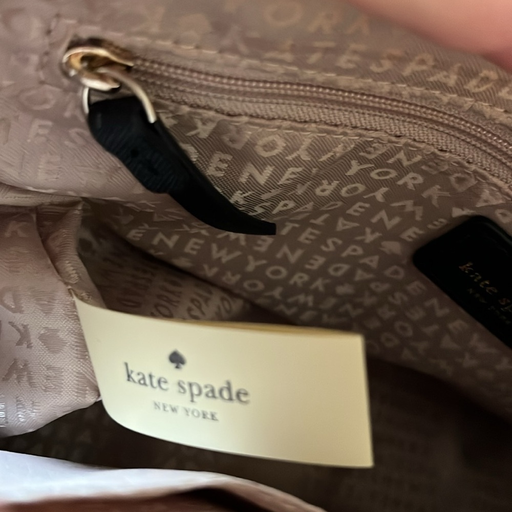 Kate Spade Cream and Black Satchel Dome-Shaped Elegance - Picture 9 of 13